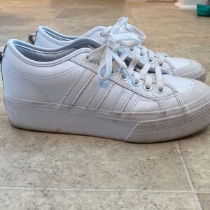 Platform White Nizza Adidas